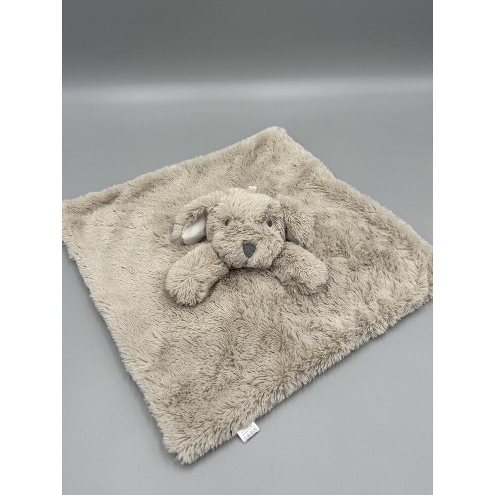 Oobles Puppy Dog Lovey Rattle Plush Baby Security Blanket